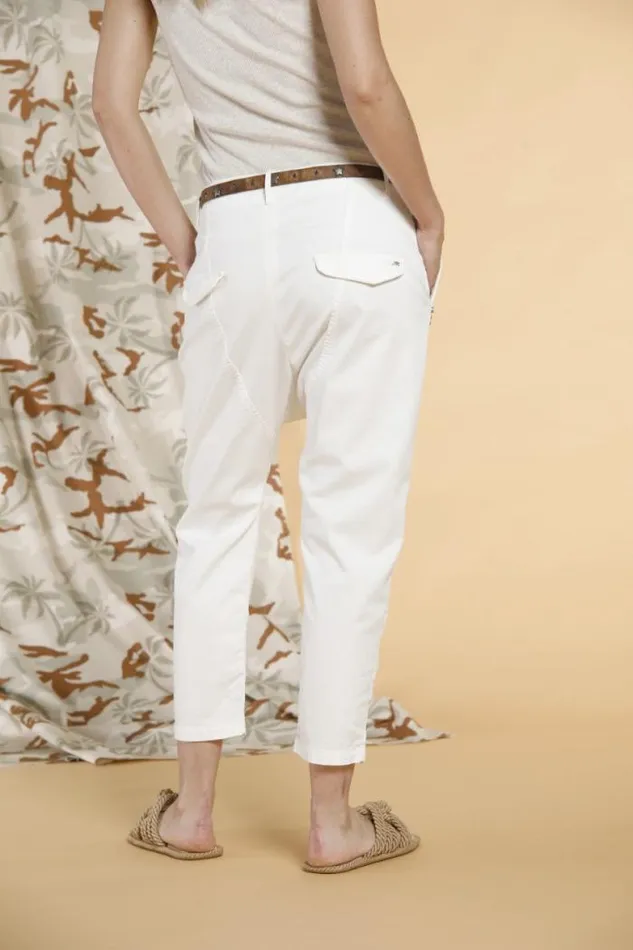 Woman Malibu Jogger Chino Pants In Gabardine Relaxed Mason039s Pants