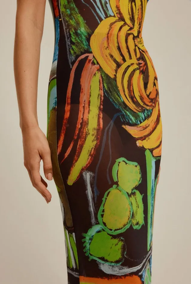 Woman Venroy Dresses Mesh Tank Dress