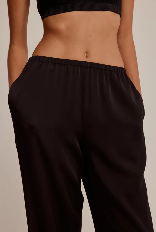 Woman Venroy Pants Drapey Elastic Waist Trouser