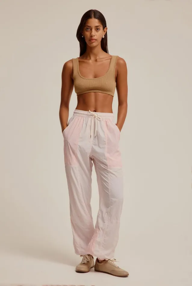 Woman Venroy Pants Panelled Nylon Pant