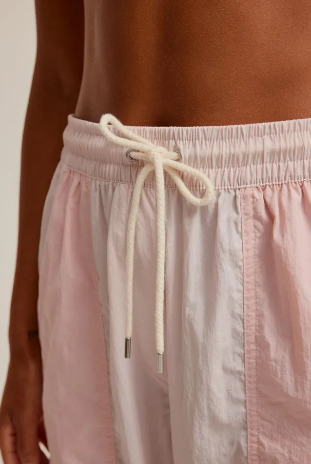 Woman Venroy Pants Panelled Nylon Pant