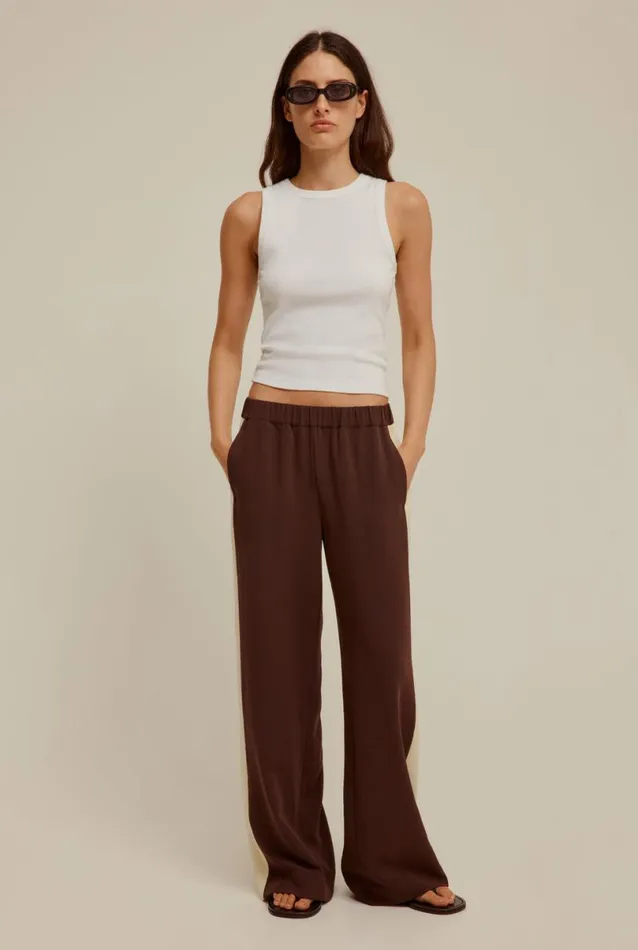 Woman Venroy Pants Wide Leg Panelled Pant