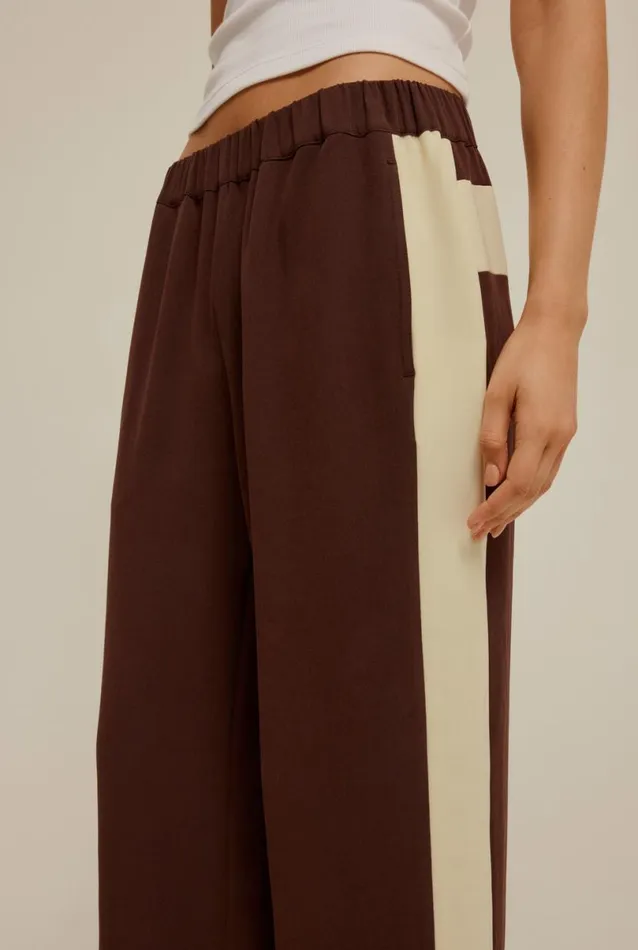 Woman Venroy Pants Wide Leg Panelled Pant