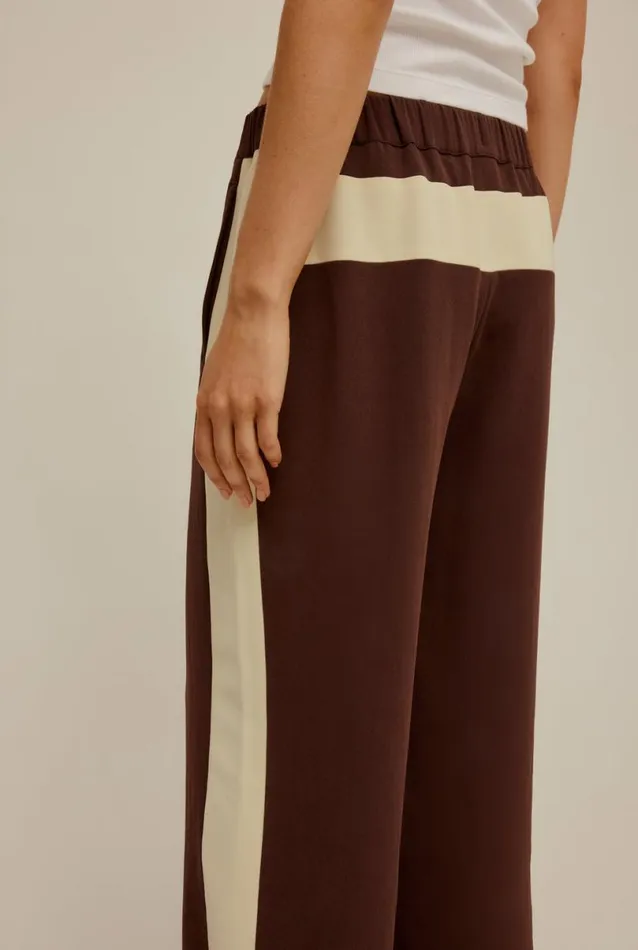Woman Venroy Pants Wide Leg Panelled Pant
