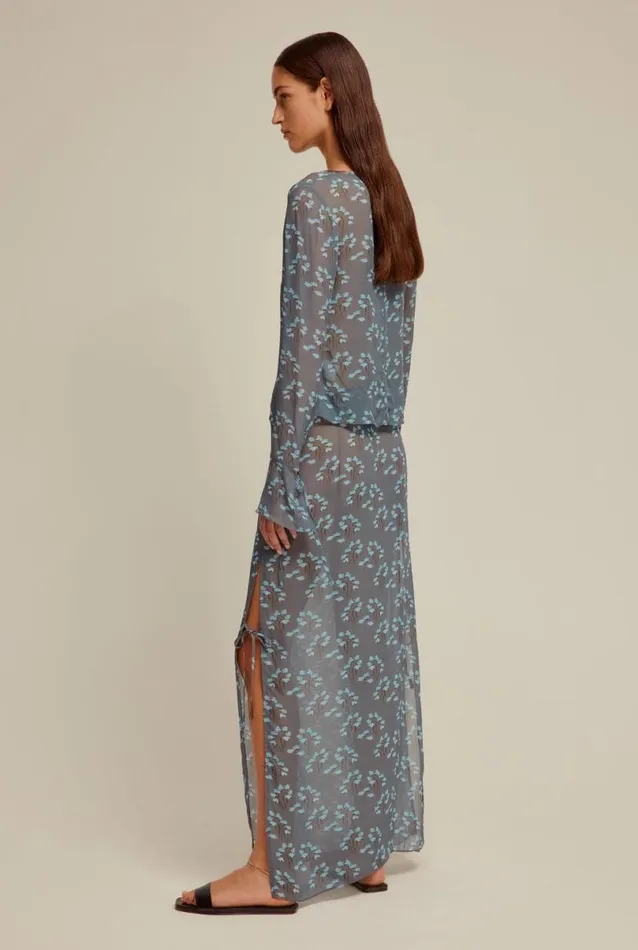 Woman Venroy Skirts Sheer Tie Side Skirt
