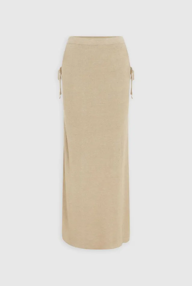 Woman Venroy Skirts Tie Side Knitted Skirt