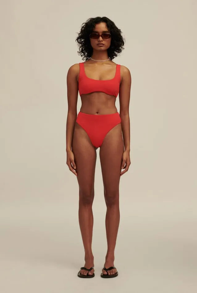 Woman Venroy Swim and Separates High Waisted Brief