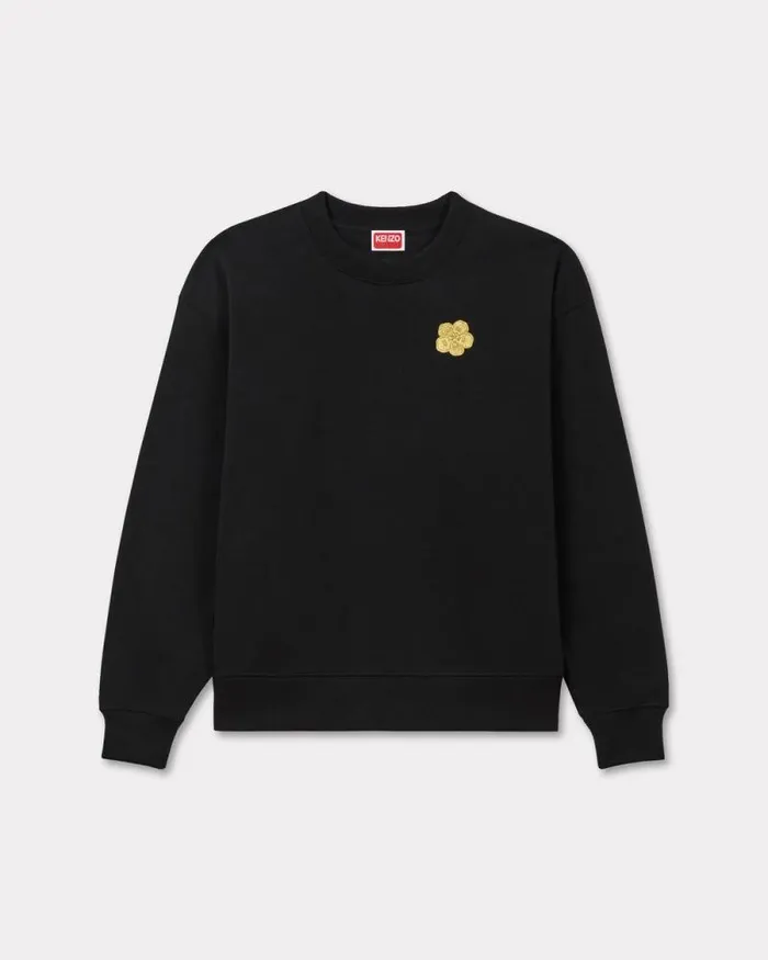 Women 039Lunar New Year039 Embroidered Sweatshirt In Cotton Black Kenzo Sweatshirts And Hoodies