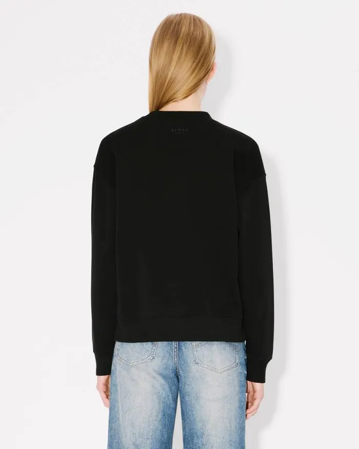 Women 039Lunar New Year039 Embroidered Sweatshirt In Cotton Black Kenzo Sweatshirts And Hoodies