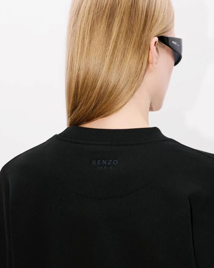 Women 039Lunar New Year039 Embroidered Sweatshirt In Cotton Black Kenzo Sweatshirts And Hoodies