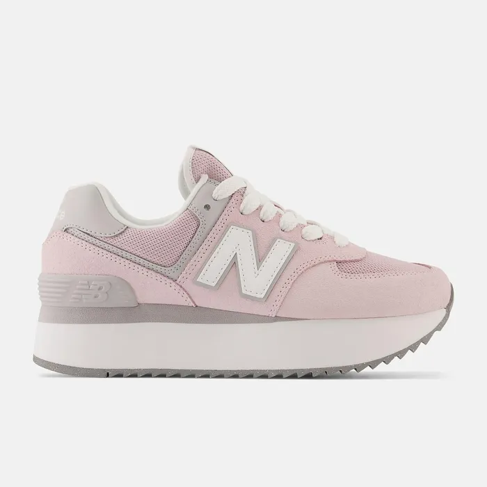 Women 574 Stone Pink With Rain Cloud And White New Balance Lifestyle