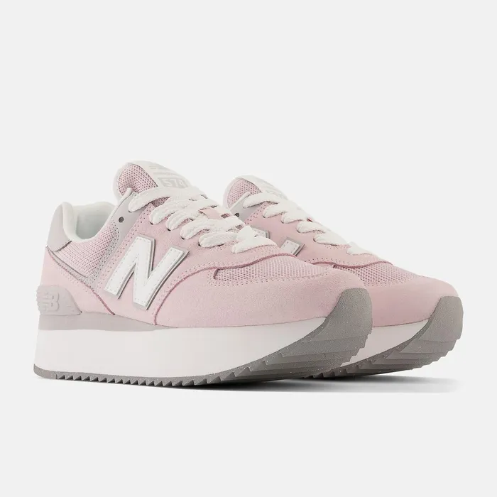 Women 574 Stone Pink With Rain Cloud And White New Balance Lifestyle