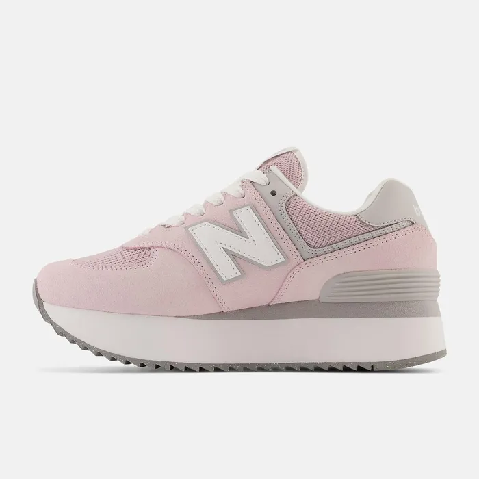 Women 574 Stone Pink With Rain Cloud And White New Balance Lifestyle