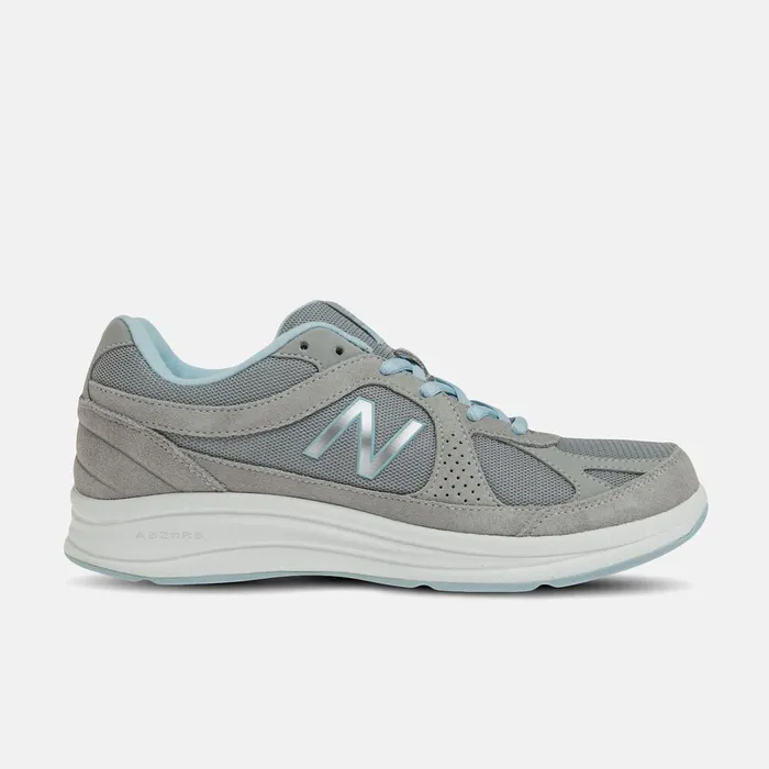 Women 877v1 Silver New Balance Walking