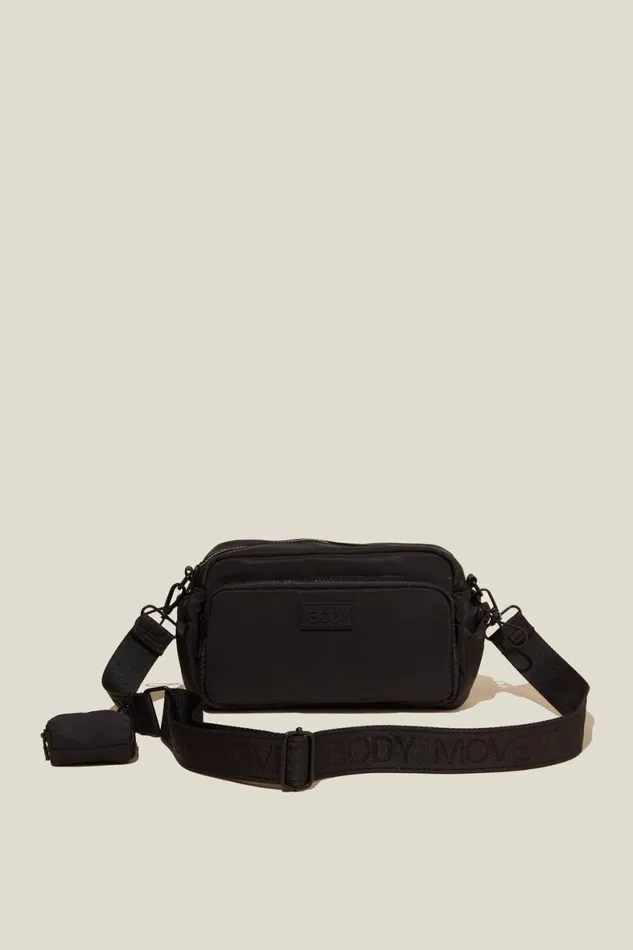 Women Active Accessories Cotton On Active Essentials Crossbody Bag Black
