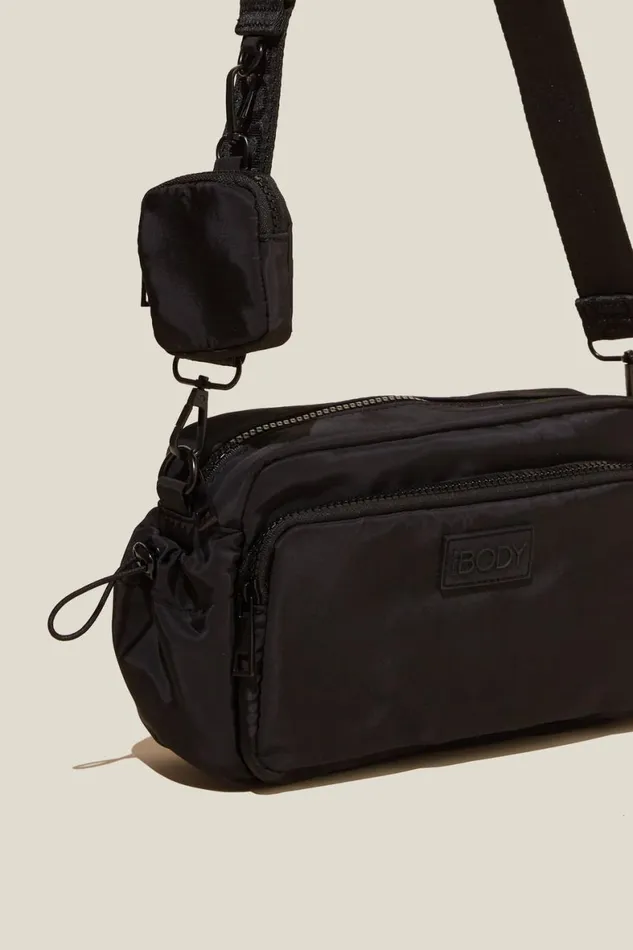 Women Active Accessories Cotton On Active Essentials Crossbody Bag Black