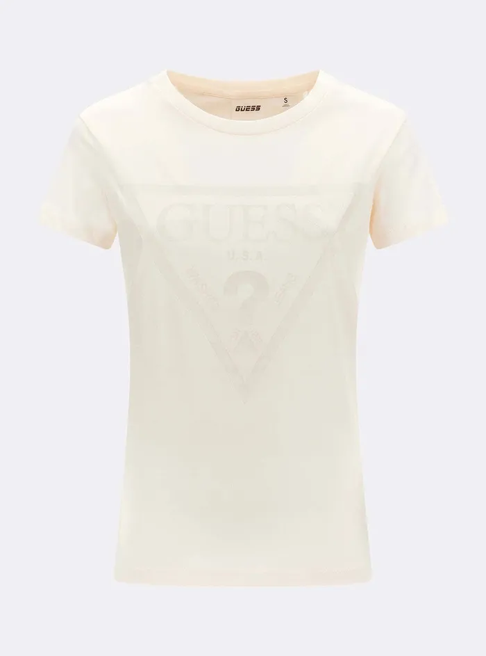 Women Activewear GUESS Eco White Adele Active Tshirt Women Activewear GUESS Eco White Adele Active Tshirt