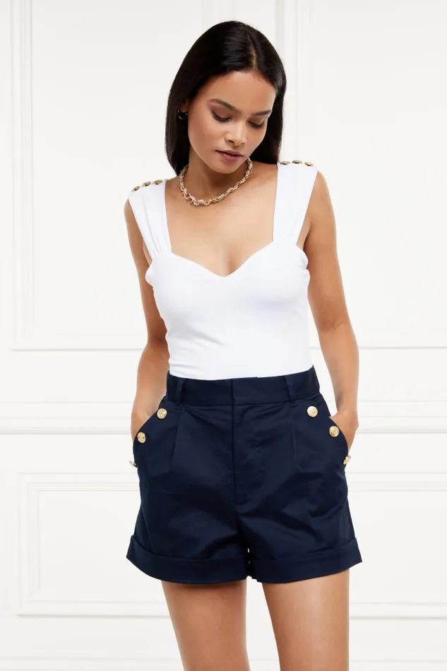 Women Amoria Tailored Short Ink Navy Holland Cooper Shorts