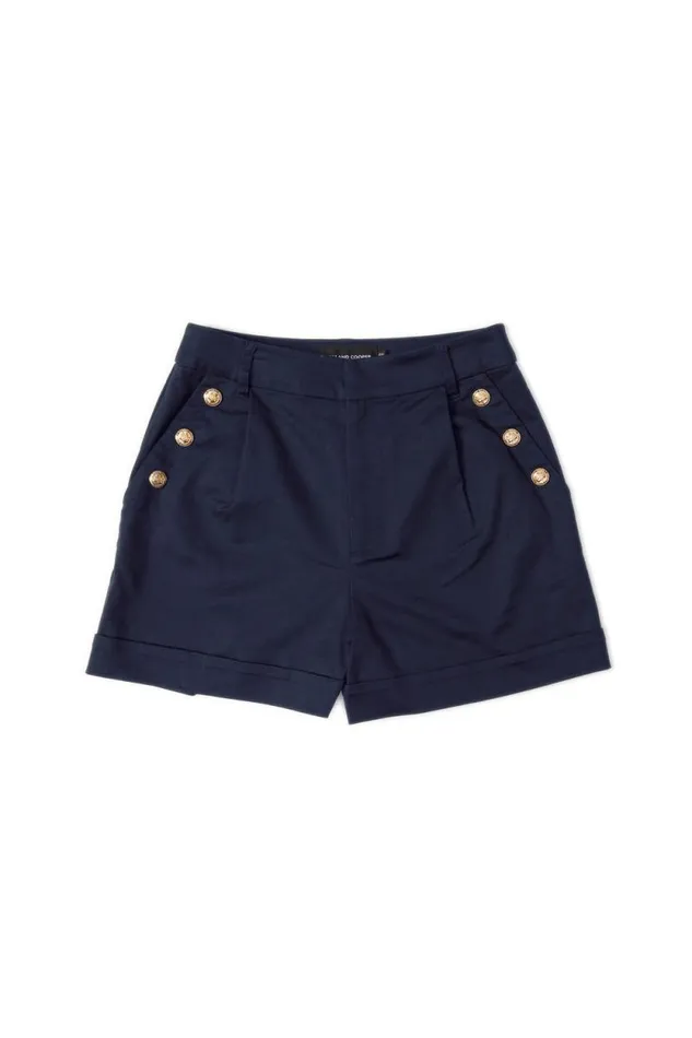 Women Amoria Tailored Short Ink Navy Holland Cooper Shorts Women Amoria Tailored Short Ink Navy Holland Cooper Shorts