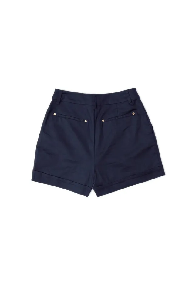 Women Amoria Tailored Short Ink Navy Holland Cooper Shorts Women Amoria Tailored Short Ink Navy Holland Cooper Shorts