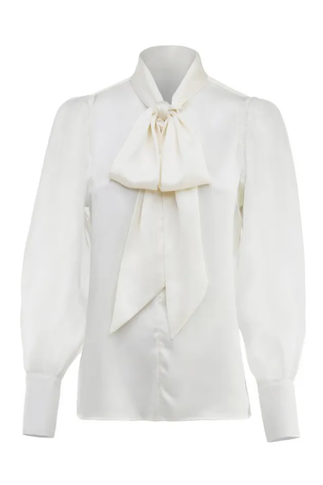 Women Ariella Blouse Oyster Holland Cooper Shirts and Blouses Women Ariella Blouse Oyster Holland Cooper Shirts and Blouses