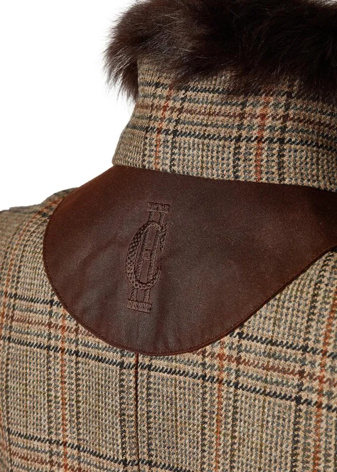Women Aviator Gilet Bourbon Tweed Holland Cooper Tailoring