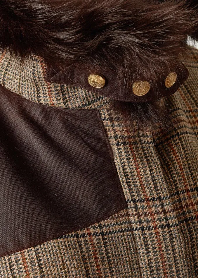 Women Aviator Gilet Bourbon Tweed Holland Cooper Tailoring