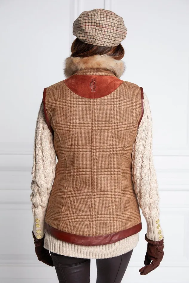 Women Aviator Gilet Tawny Holland Cooper Tailoring