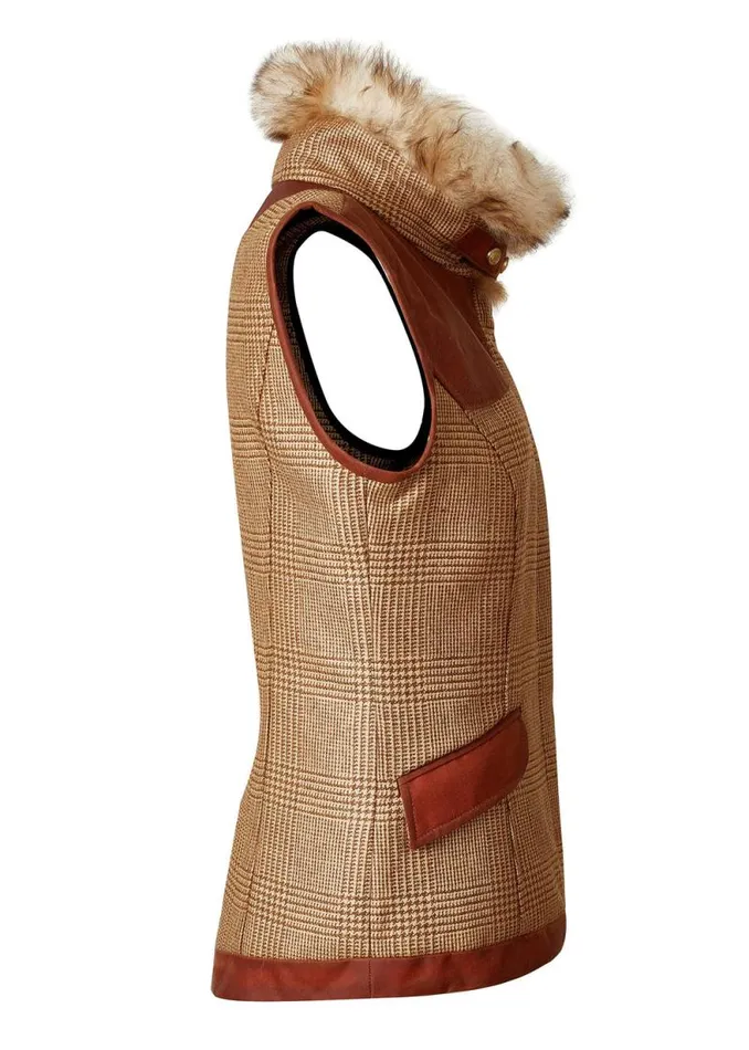 Women Aviator Gilet Tawny Holland Cooper Tailoring
