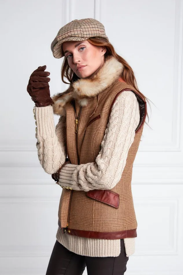 Women Aviator Gilet Tawny Holland Cooper Tailoring