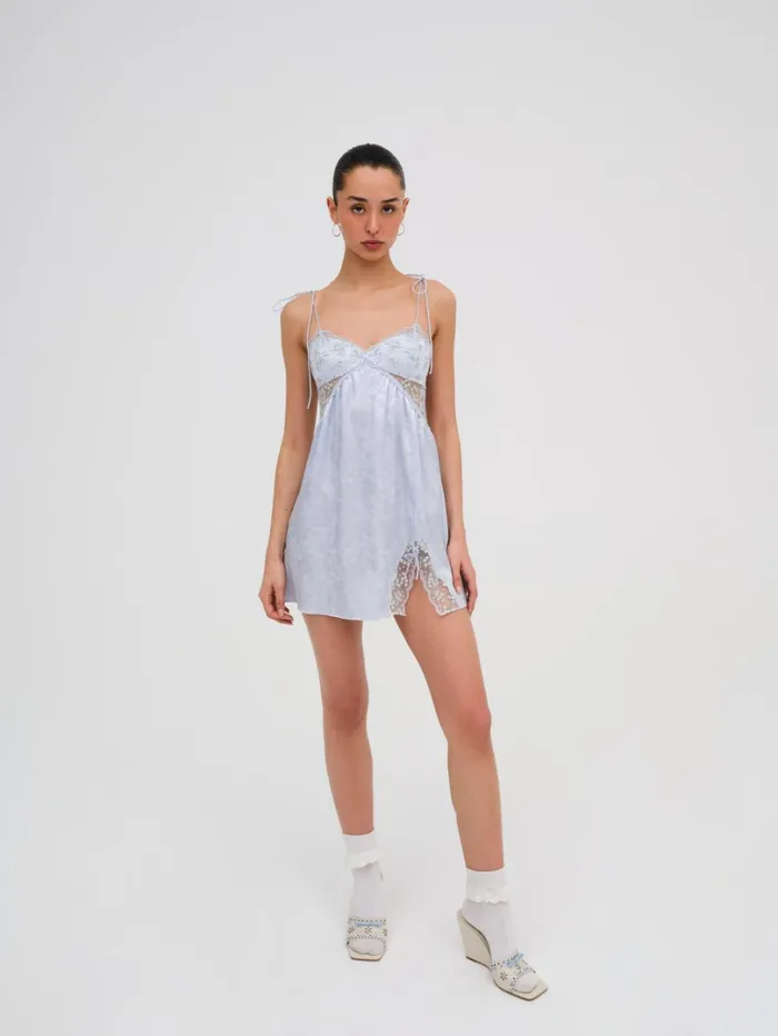 Women Baby039s Breath Slip Dress Blue For Love and Lemons Dresses Women Baby039s Breath Slip Dress Blue For Love and Lemons Dresses