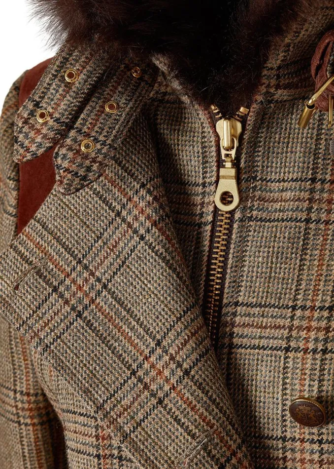 Women Balmoral Field Jacket Bourbon Tweed Holland Cooper Jackets