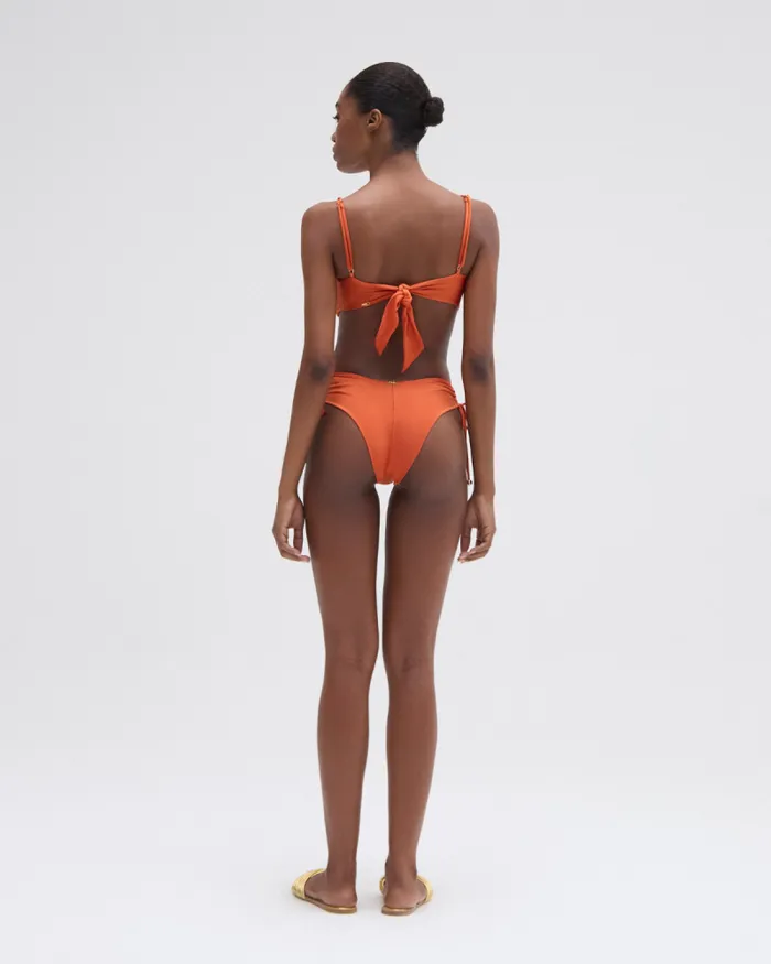 Women Bikinis PatBO JERSEY SANDS BRAIDED BIKINI BOTTOM Papric