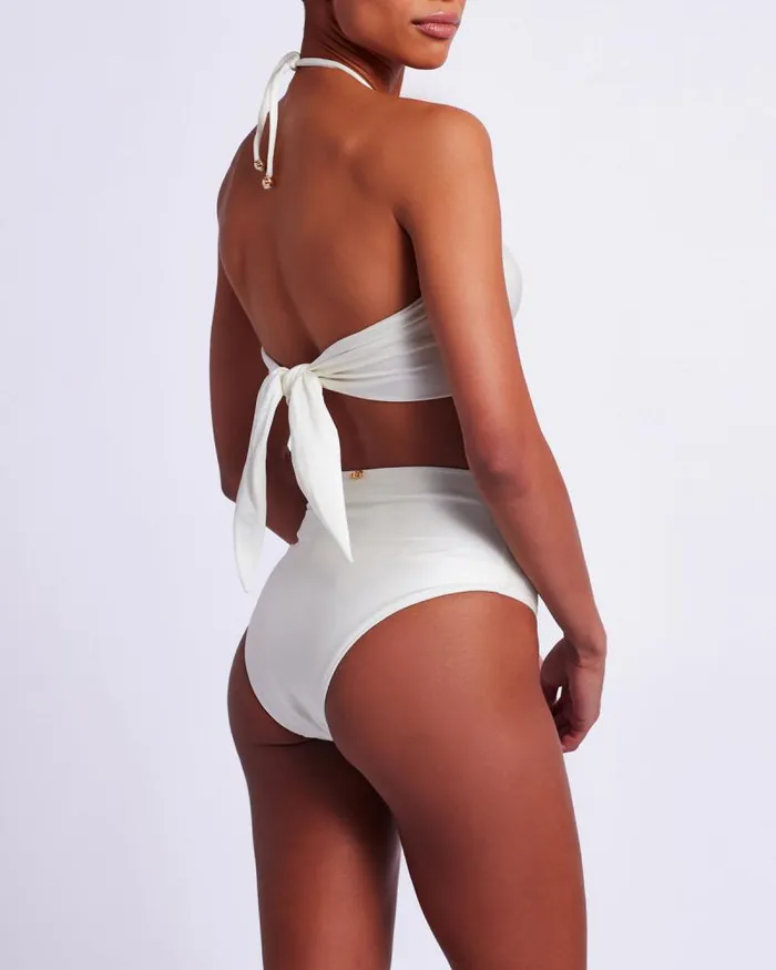 Women Bikinis PatBO Starfish Bikini Top EXCLUSIVE White
