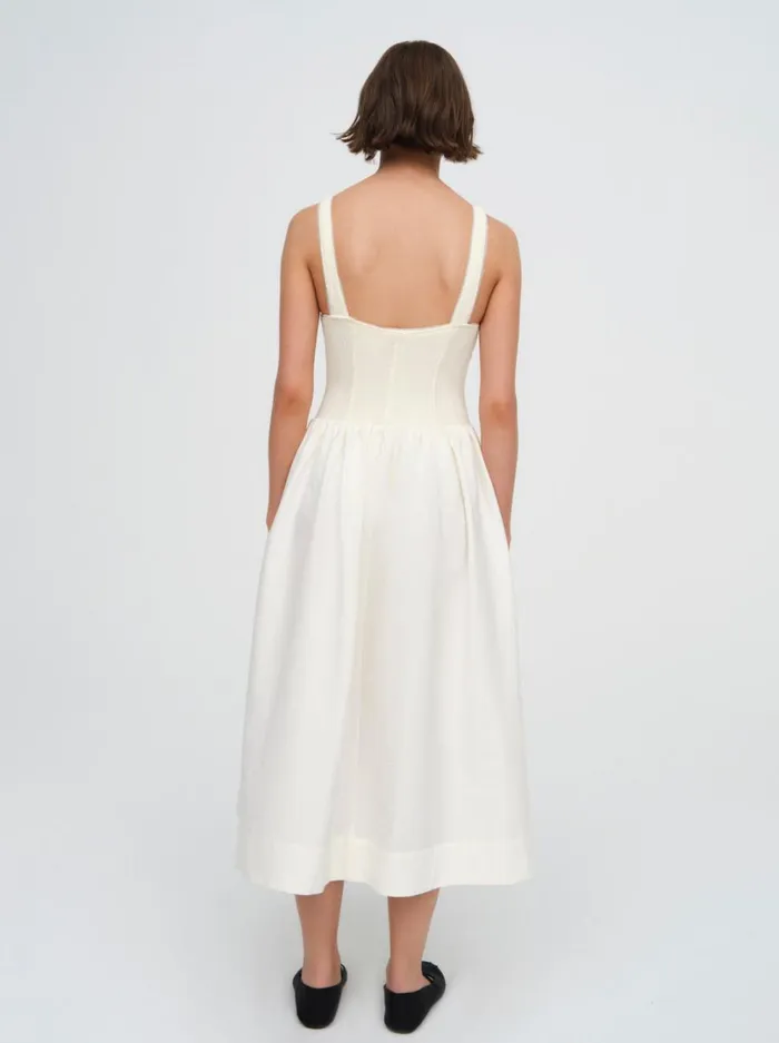 Women Billie Pointelle Midi Dress Ivory For Love and Lemons Dresses Women Billie Pointelle Midi Dress Ivory For Love and Lemons Dresses
