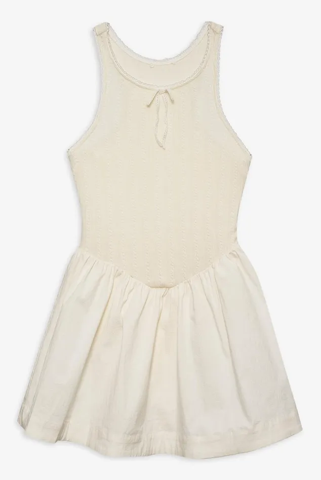 Women Billie Pointelle Mini Dress Ivory For Love and Lemons Dresses Women Billie Pointelle Mini Dress Ivory For Love and Lemons Dresses