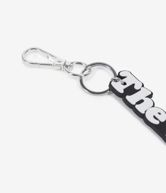 Women Black And White Logo Bag Charm THE KOOPLES Bags