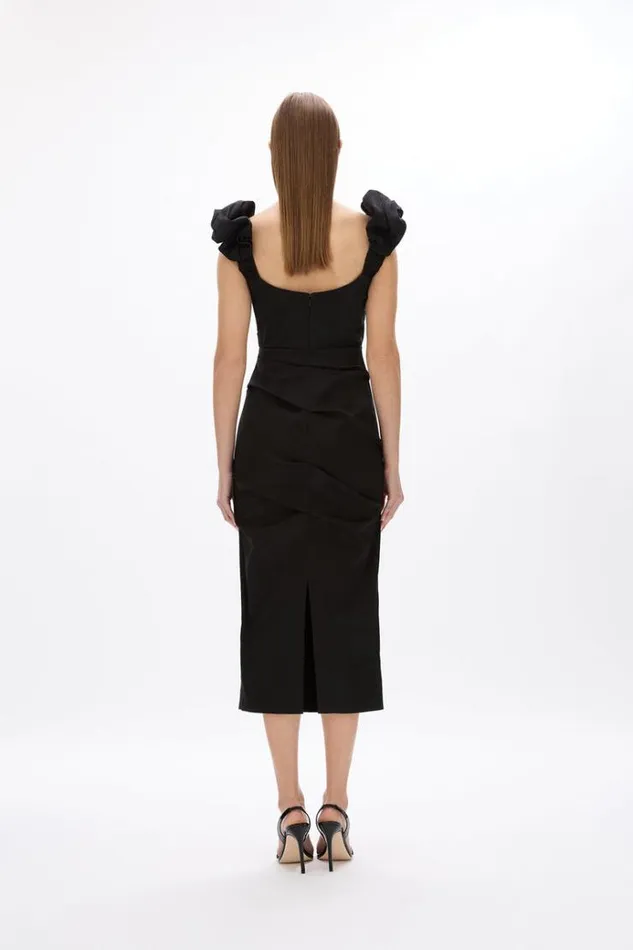 Women Black Dresses Rachel Gilbert Kalina Dress In Black Women Black Dresses Rachel Gilbert Kalina Dress In Black