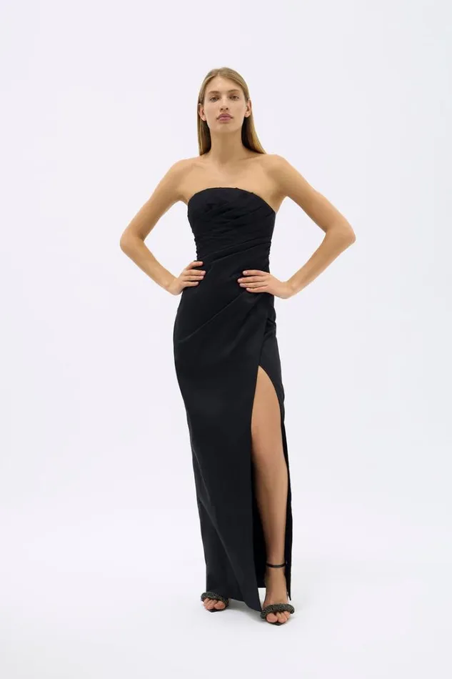 Women Black Dresses Rachel Gilbert MIRA GOWN