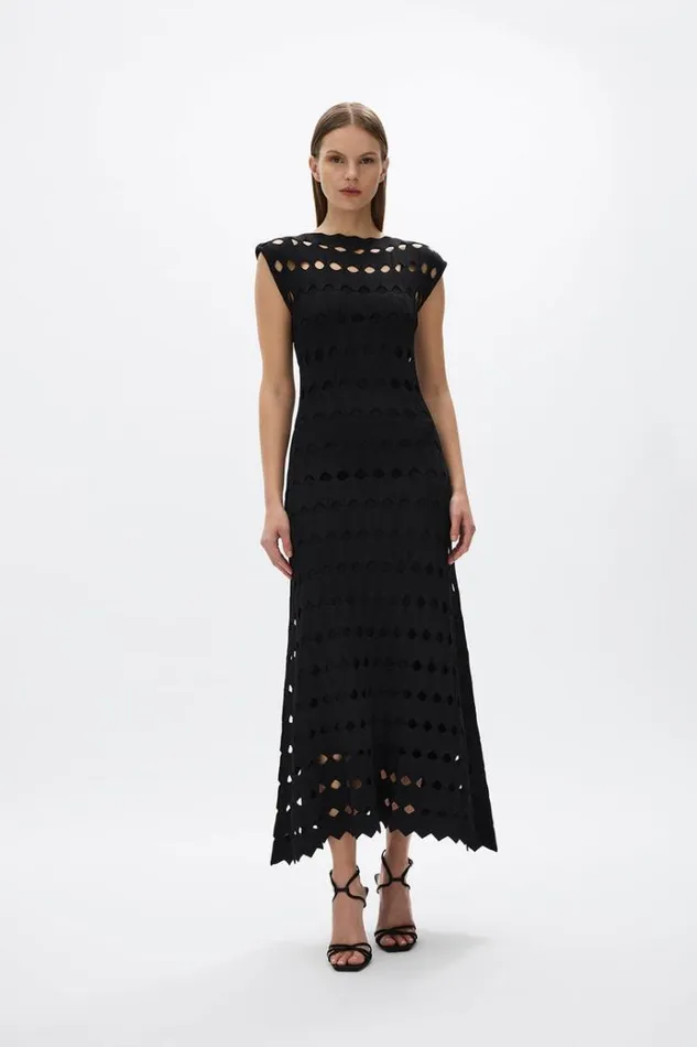 Women Black Dresses Rachel Gilbert QUINLAN DRESS