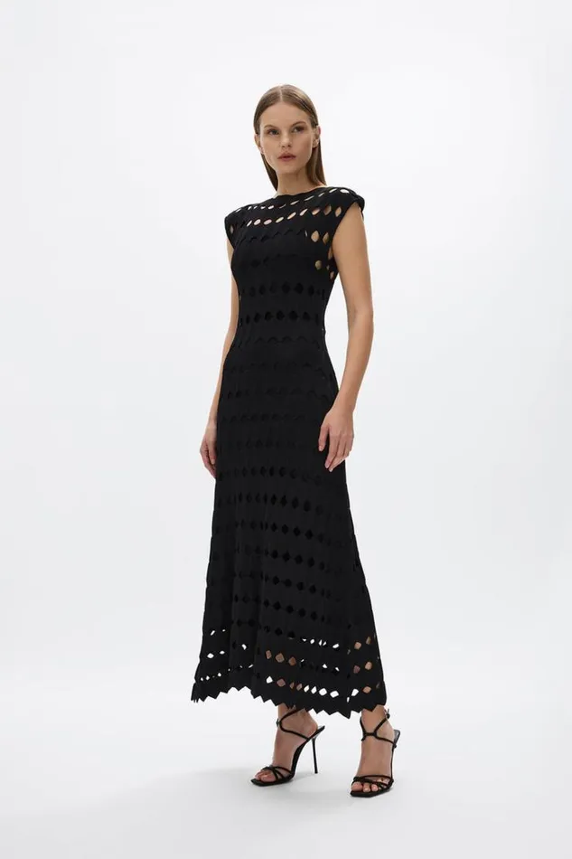 Women Black Dresses Rachel Gilbert QUINLAN DRESS Women Black Dresses Rachel Gilbert QUINLAN DRESS