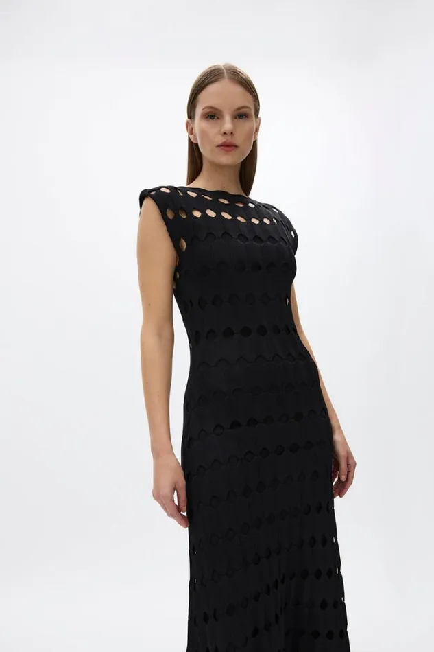 Women Black Dresses Rachel Gilbert QUINLAN DRESS Women Black Dresses Rachel Gilbert QUINLAN DRESS