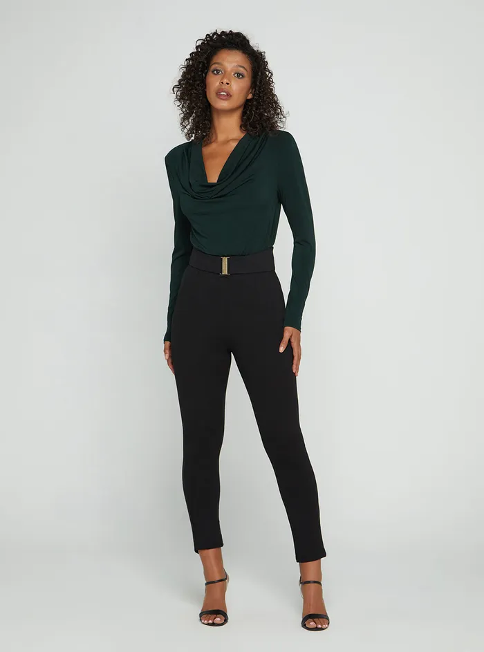 Women Bodysuits GUESS Marciano Green Vamp Bodysuit Top Women Bodysuits GUESS Marciano Green Vamp Bodysuit Top