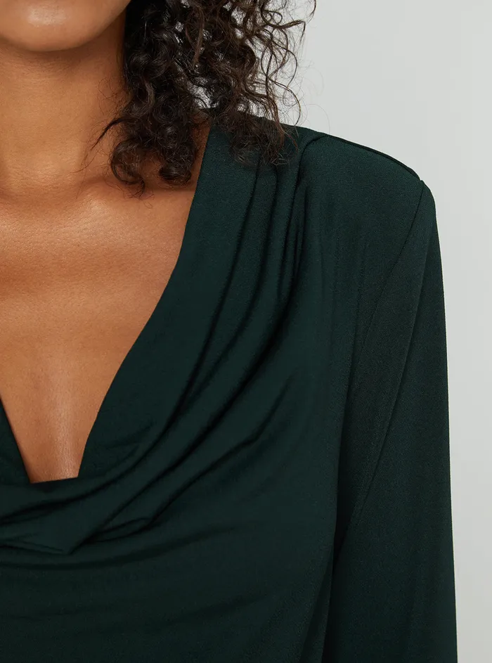 Women Bodysuits GUESS Marciano Green Vamp Bodysuit Top Women Bodysuits GUESS Marciano Green Vamp Bodysuit Top