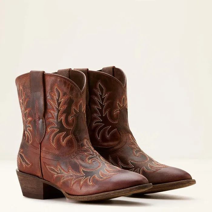 Women Booties Ariat Carlin Bootie Dark Sierra