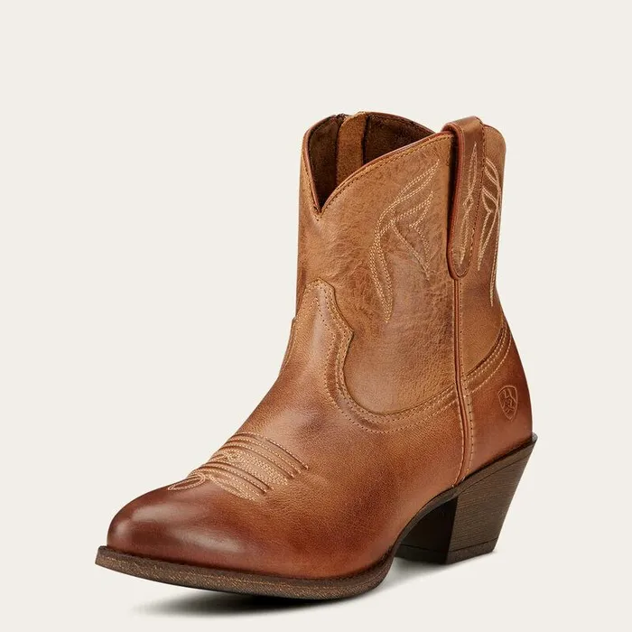Women Booties Ariat Darlin Western Boot Burnt Sugar