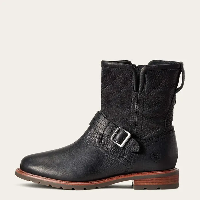 Women Booties Ariat Savannah Waterproof Boot Black