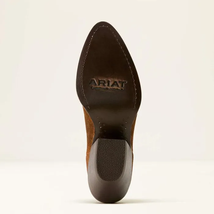 Women Booties Ariat Shiloh Bootie Dark Ginger Suede Women Booties Ariat Shiloh Bootie Dark Ginger Suede