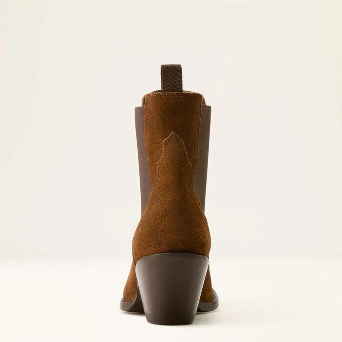 Women Booties Ariat Shiloh Bootie Dark Ginger Suede Women Booties Ariat Shiloh Bootie Dark Ginger Suede