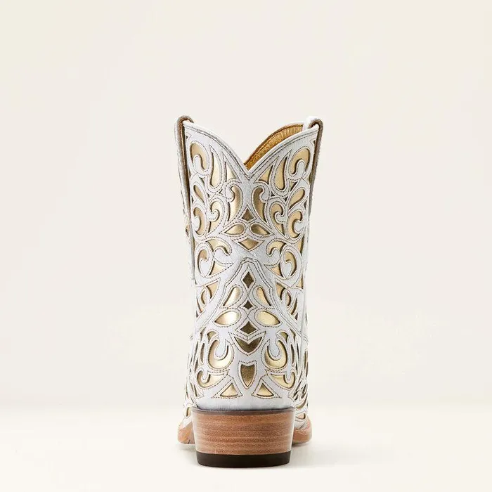 Women Booties Ariat Valentina Western Boot Classic Alabastergold Women Booties Ariat Valentina Western Boot Classic Alabastergold